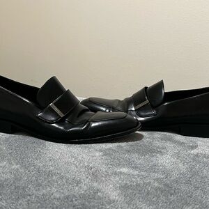 Gucci Black Loafers with Patent Leather Finish